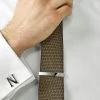 Next Silver Tone Textured Tie Clip -Fashion Men Shop 691 464s