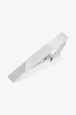 Next Silver Tone Textured Tie Clip -Fashion Men Shop 691 464s3