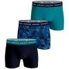 Bjorn Borg Blue Cotton Stretch Boxers 3 Pack -Fashion Men Shop 703803s
