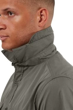 Craghoppers Grey Kiwi Short Sleeve Shirt -Fashion Men Shop 712767s3