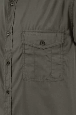 Craghoppers Grey Kiwi Short Sleeve Shirt -Fashion Men Shop 712767s6