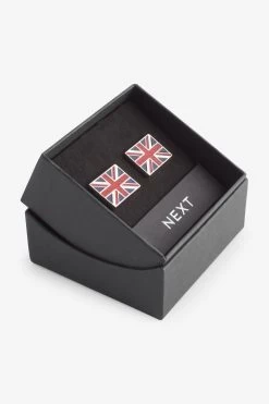 Next Union Jack Cufflinks -Fashion Men Shop 717 014s3