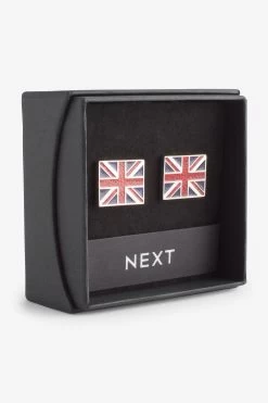 Next Union Jack Cufflinks -Fashion Men Shop 717 014s4