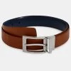 Ted Baker Brown Karmer Reversible Leather Belt -Fashion Men Shop 732831s