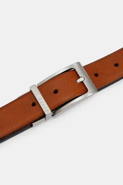 Ted Baker Brown Karmer Reversible Leather Belt -Fashion Men Shop 732831s4