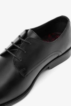 Next Black Leather Square Toe Derby Shoes 13 Next Black Leather Square Toe Derby Shoes -Fashion Men Shop 755894s6