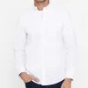 Cortefiel Plain Oxford White Shirt -Fashion Men Shop 756563s