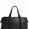 AllSaints Black Mito Lthr Weekender Bag -Fashion Men Shop 758012s