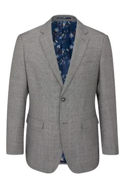 Skopes Watson Tailored Fit Silver Suit Jacket -Fashion Men Shop 759 859s3