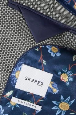 Skopes Watson Tailored Fit Silver Suit Jacket -Fashion Men Shop 759 859s4