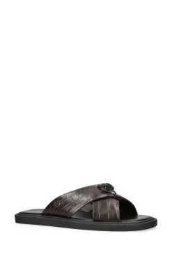 Kurt Geiger London Brown Owen Sandals -Fashion Men Shop 806357s2