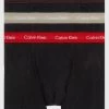 Calvin Klein Black Cotton Strecth Trunks 3 Pack