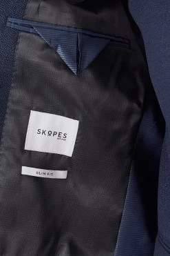 Skopes Harcourt Navy Blue Slim Fit Suit Jacket -Fashion Men Shop 906 241s5