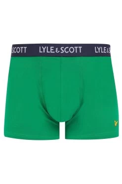 Lyle & Scott Miller Blue Underwear Trunks 5 Pack -Fashion Men Shop 930990s3