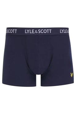 Lyle & Scott Miller Blue Underwear Trunks 5 Pack -Fashion Men Shop 930990s6