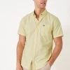 Crew Clothing Company Yellow Cotton Classic Shirt