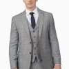 Ted Baker Grey Prince Of Wales Check Slim Suit Jacket -Fashion Men Shop 954 993s
