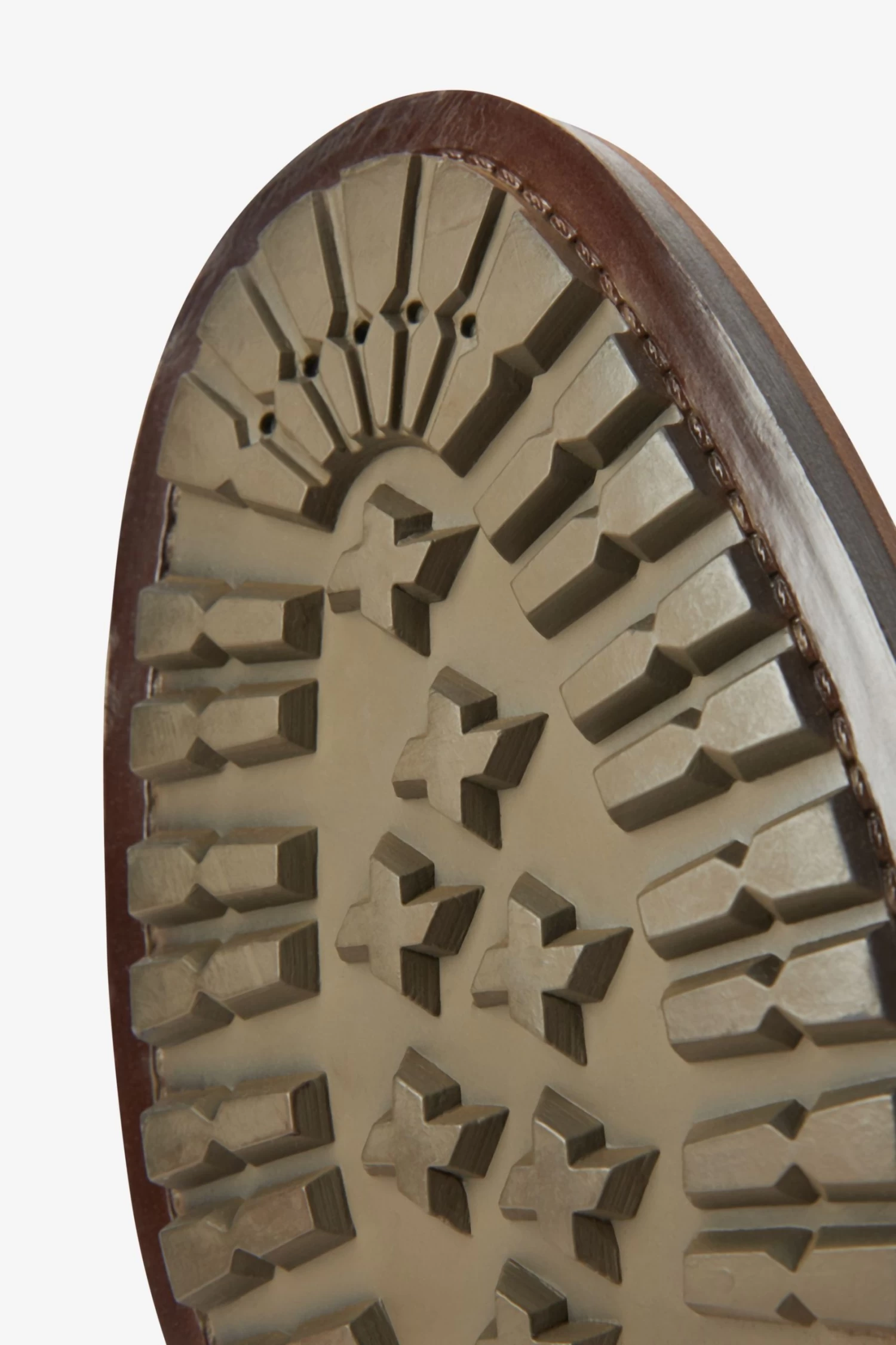 Next Tan Brown Leather Cleated Chelsea Boots 7 Next Tan Brown Leather Cleated Chelsea Boots - Image 5