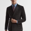 Reiss Holborn Double Breasted Fine Cord Blazer -Fashion Men Shop A09 830s