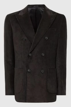 Reiss Holborn Double Breasted Fine Cord Blazer -Fashion Men Shop A09830s2