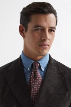 Reiss Holborn Double Breasted Fine Cord Blazer -Fashion Men Shop A09830s4