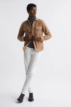 Reiss Kiss Casentino Twin Pocket Overshirt -Fashion Men Shop A11839s3