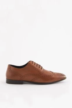 Next Leather Oxford Brogue Shoes -Fashion Men Shop A14880s2