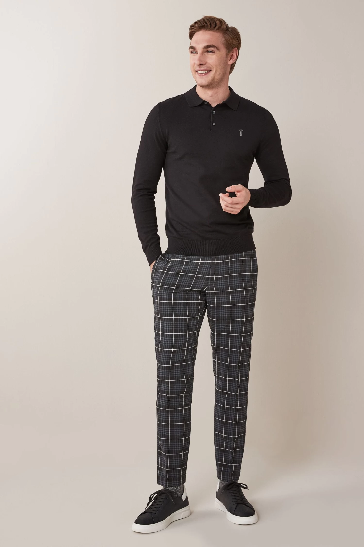 Next Knitted Polo Shirt 5 Next Knitted Polo Shirt - Image 3