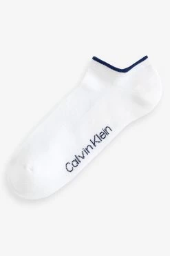 Calvin Klein Grey Ankle Socks 3 Pack -Fashion Men Shop A34598s3