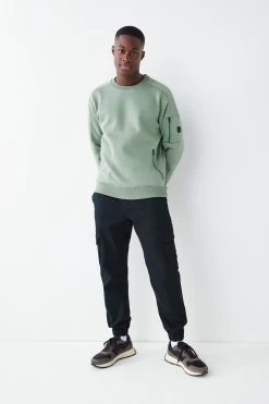 Next Cargo Utility Sweatshirt -Fashion Men Shop A36832s2