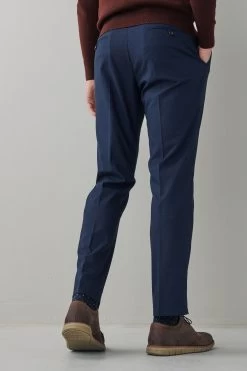 Next Textured Trousers With Motion Flex Waistband -Fashion Men Shop A37916s2