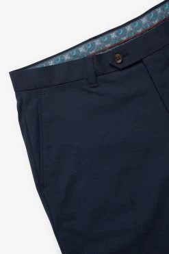 Next Textured Trousers With Motion Flex Waistband -Fashion Men Shop A37916s6