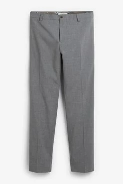 Next Textured Trousers With Motion Flex Waistband -Fashion Men Shop A37921s5