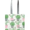 Thornback And Peel Cactus And Bird Tote Bag