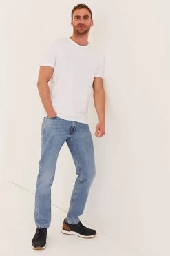 FatFace Straight Light Wash Jeans