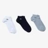 Lacoste Mens Socks 3 Pack -Fashion Men Shop A53442s