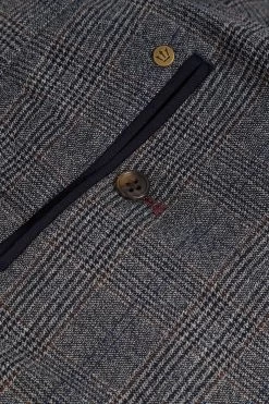 Next Trimmed Check Trousers -Fashion Men Shop A56894s3