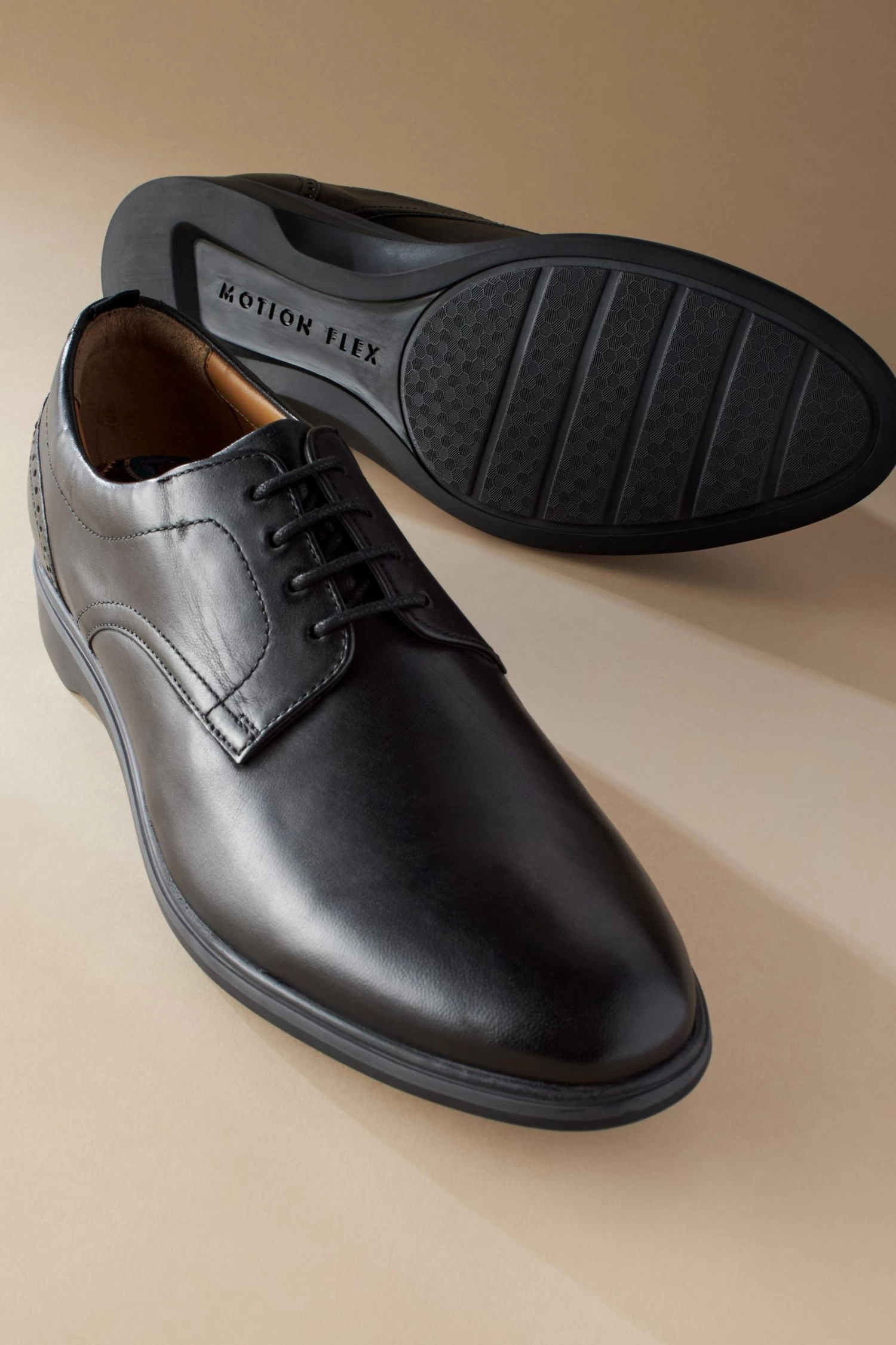 Next Signature Leather Motion Flex+ Derby Shoes 6 Next Signature Leather Motion Flex+ Derby Shoes - Image 4