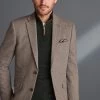 Next Nova Fides Signature Herringbone Wool Blazer -Fashion Men Shop A62 990s