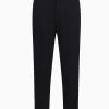 AllSaints Black Agden Trousers