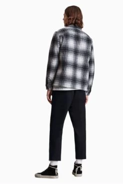 AllSaints Black Agden Trousers -Fashion Men Shop A81138s3