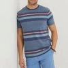 FatFace Chilgrove Stripe T-Shirt -Fashion Men Shop A82016s