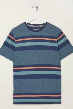 FatFace Chilgrove Stripe T-Shirt -Fashion Men Shop A82016s4