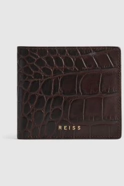 Reiss Cabot Leather Wallet