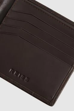 Reiss Cabot Leather Wallet -Fashion Men Shop A98 580s3