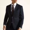 MOSS Slim Fit Navy Blue And Pink Check Suit: Jacket -Fashion Men Shop A98 597s