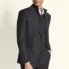 MOSS Tailored Fit Grey Wool Check Suit: Jacket -Fashion Men Shop A98 886s