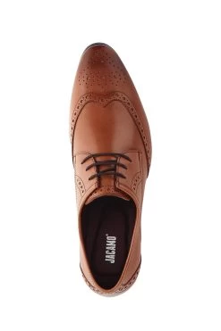 Jacamo Leather Formal Brogue Brown Shoes -Fashion Men Shop C01155s3