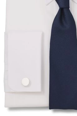 Savile Row Co White Pin Collar Slim Fit Double Cuff Shirt 10 Savile Row Co White Pin Collar Slim Fit Double Cuff Shirt -Fashion Men Shop C03838s4