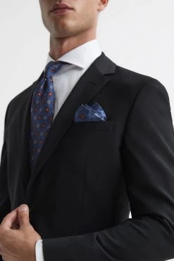 Reiss Pray Slim Fit Single Breasted Wool Blazer -Fashion Men Shop C04 107s4